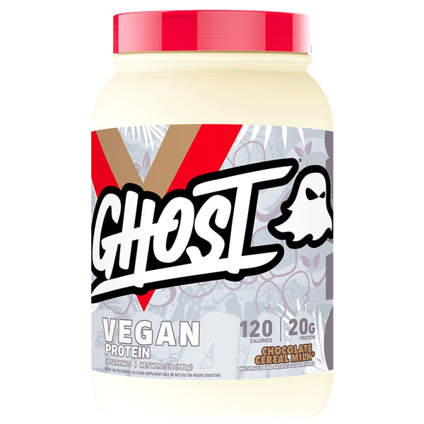 Ghost Vegan Protein - 2lb Chocolate Cereal Milk - Protein Powder (Vegan) - Hyperforme.com