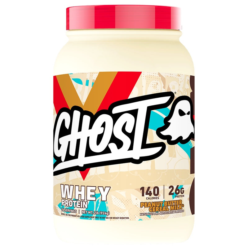 Ghost Whey Protein - 2lb Peanut Butter Cereal Milk - Protein Powder (Whey) - Hyperforme.com