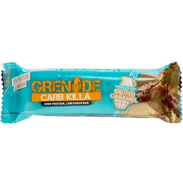 Grenade Carb Killa Bar - 1 Bar Chocolate Chip Salted Caramel - Protein Bars - Hyperforme.com