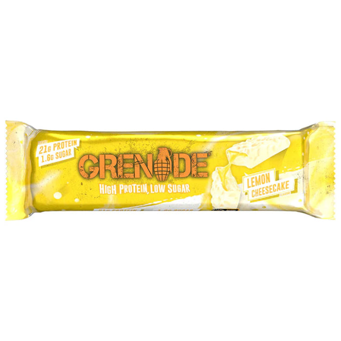 Grenade Carb Killa Bar - 1 Bar Lemon Cheesecake - Protein Bars - Hyperforme.com