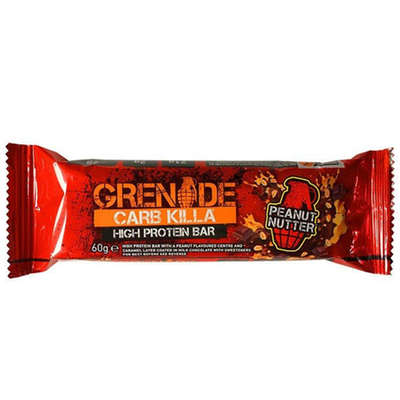 Grenade Carb Killa Bar - 1 Bar Peanut Nutter - Protein Bars - Hyperforme.com