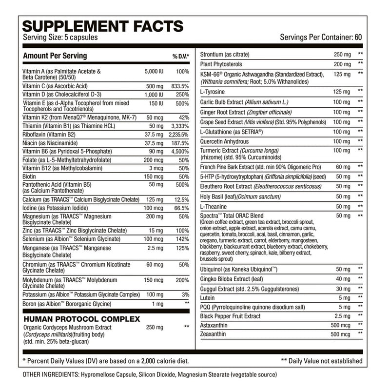 HD Muscle VitaHD - 300 Caps - Vitamins and Minerals Supplements - Hyperforme.com