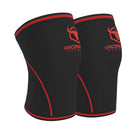 Iron Bull Knee Sleeves 7mm Black/Red / XL - Apparel & Accessories - Hyperforme.com