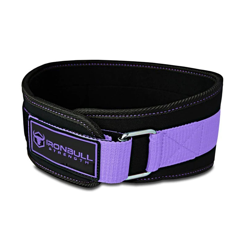Iron Bull Women Weightlifting Belt Black / Purple / XSmall - Apparel & Accessories - Hyperforme.com