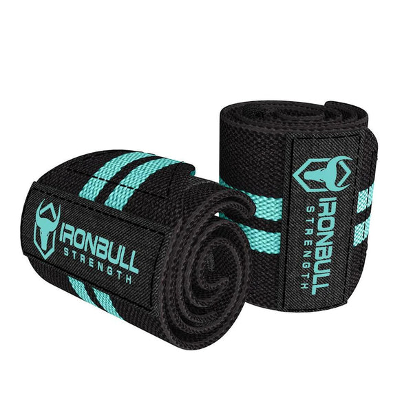 Iron Bull Women Wrist Wraps - 1 Pair Black / Mint - Apparel & Accessories - Hyperforme.com