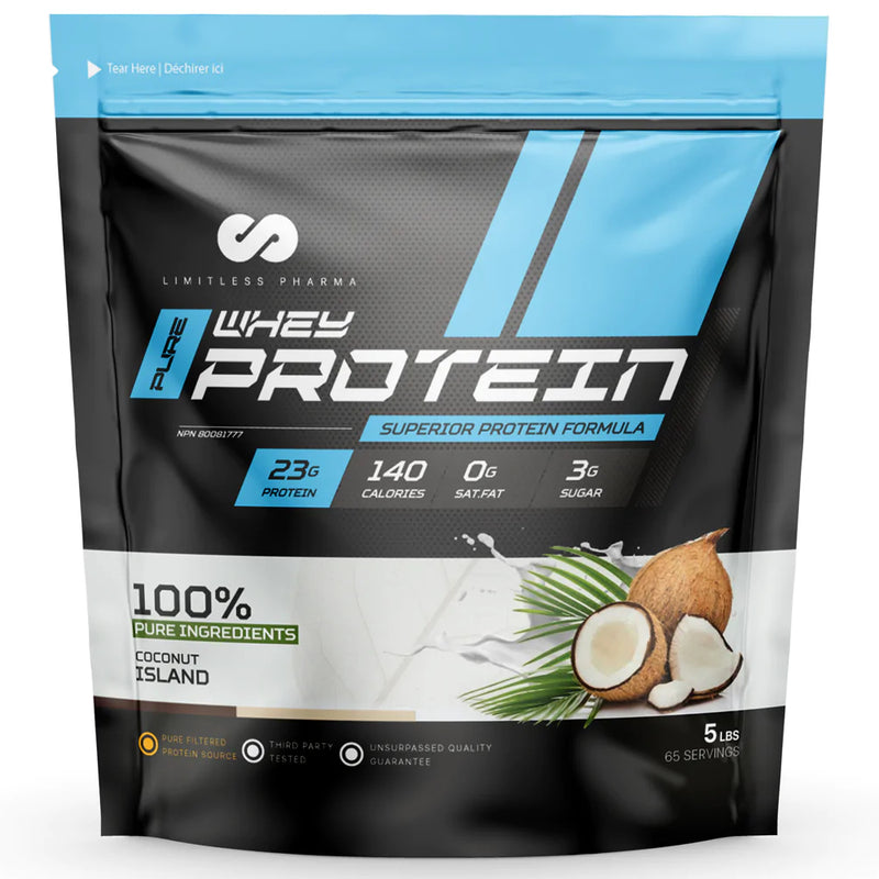 Limitless Pharma Advanced Whey Protein - 5lb Coconut Island - Protein Powder (Whey) - Hyperforme.com