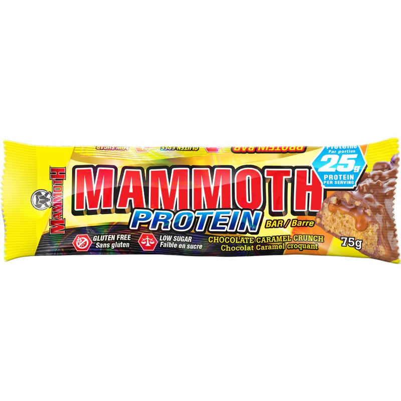 Mammoth Protein Bar - 1 bar Chocolate Caramel Crunch - Protein Bars - Hyperforme.com