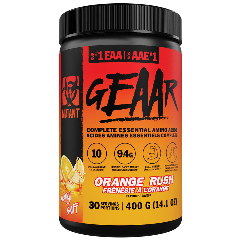 Mutant GEAAR - 400g Orange Rush - EAA - Hyperforme.com