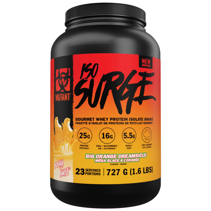 Mutant Iso-Surge - 1.6lb Big Orange Dreamsicle - Protein Powder (Whey Isolate) - Hyperforme.com