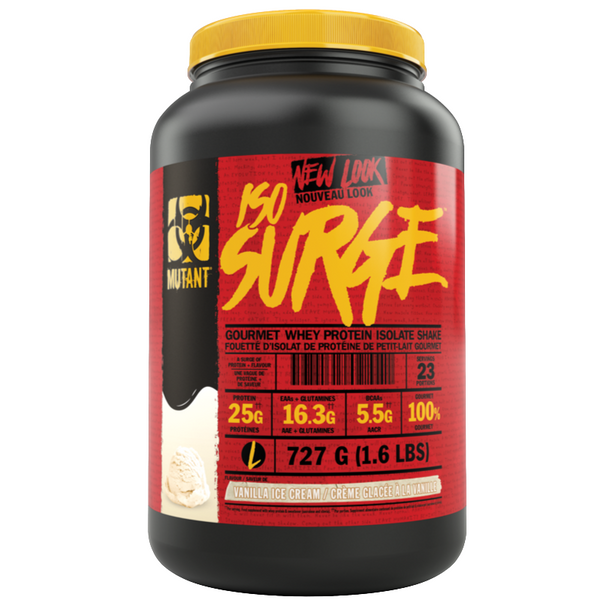 Mutant Iso-Surge - 1.6lb Vanilla Ice Cream - Protein Powder (Whey Isolate) - Hyperforme.com