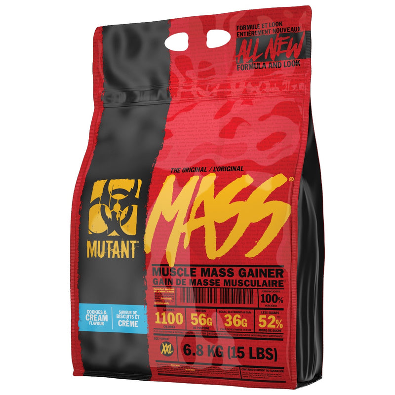 Mutant Mass - 15lb Cookies N Cream - Protein Powder (weight Gainer) - Hyperforme.com