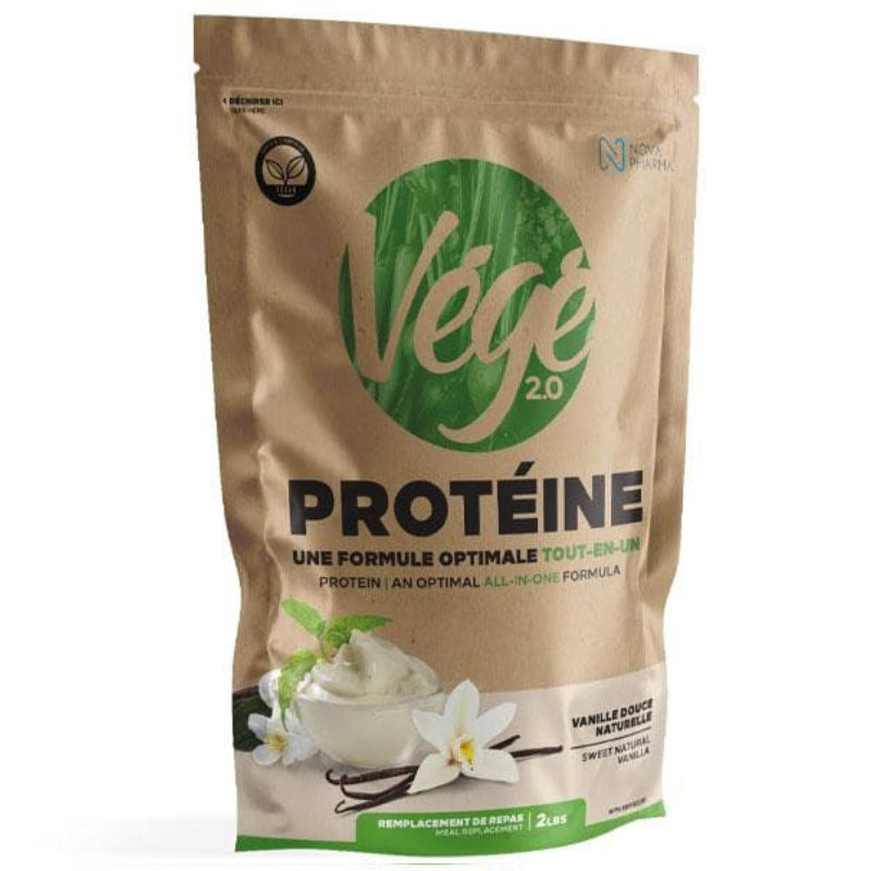 Nova Pharma VÉGÉ Protein - 2lb Vanilla - Protein Powder (Vegan) - Hyperforme.com