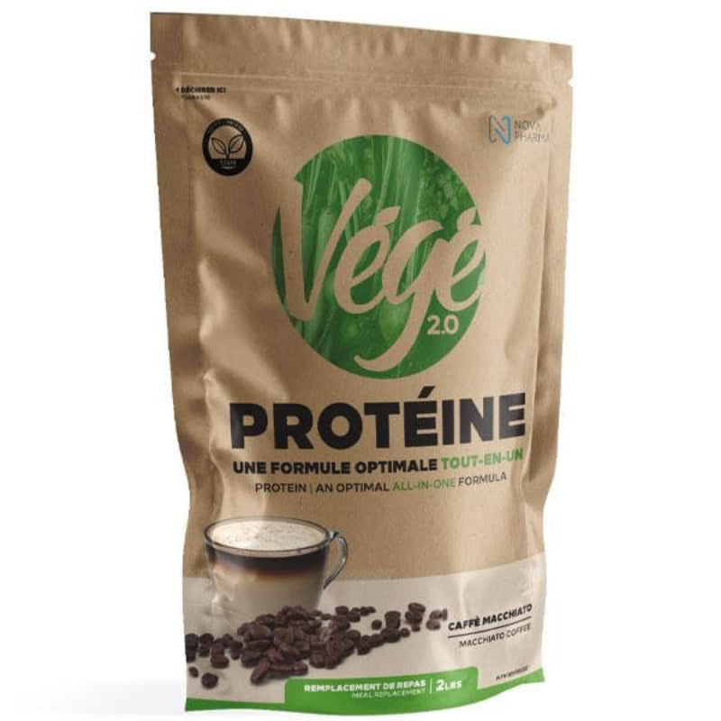 Nova Pharma VÉGÉ Protein - 2lb Caffè Macchiato - Protein Powder (Vegan) - Hyperforme.com