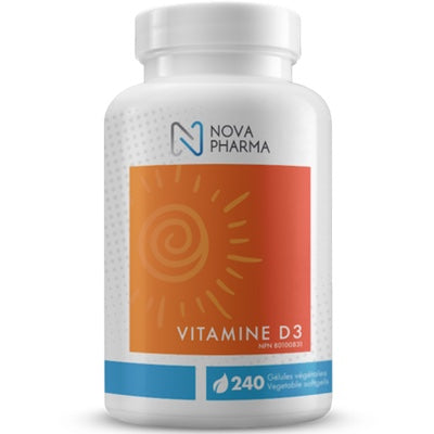 Nova Pharma Vitamin D3 - 240 Softgels - Vitamins and Minerals Supplements - Hyperforme.com