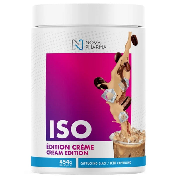 Nova Phama Iso - 1lb Iced Cappuccino - Protein Powder (Whey Isolate) - Hyperforme.com