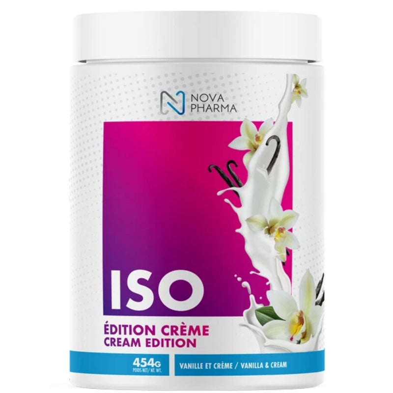 Nova Phama Iso - 1lb Vanilla and Cream - Protein Powder (Whey Isolate) - Hyperforme.com