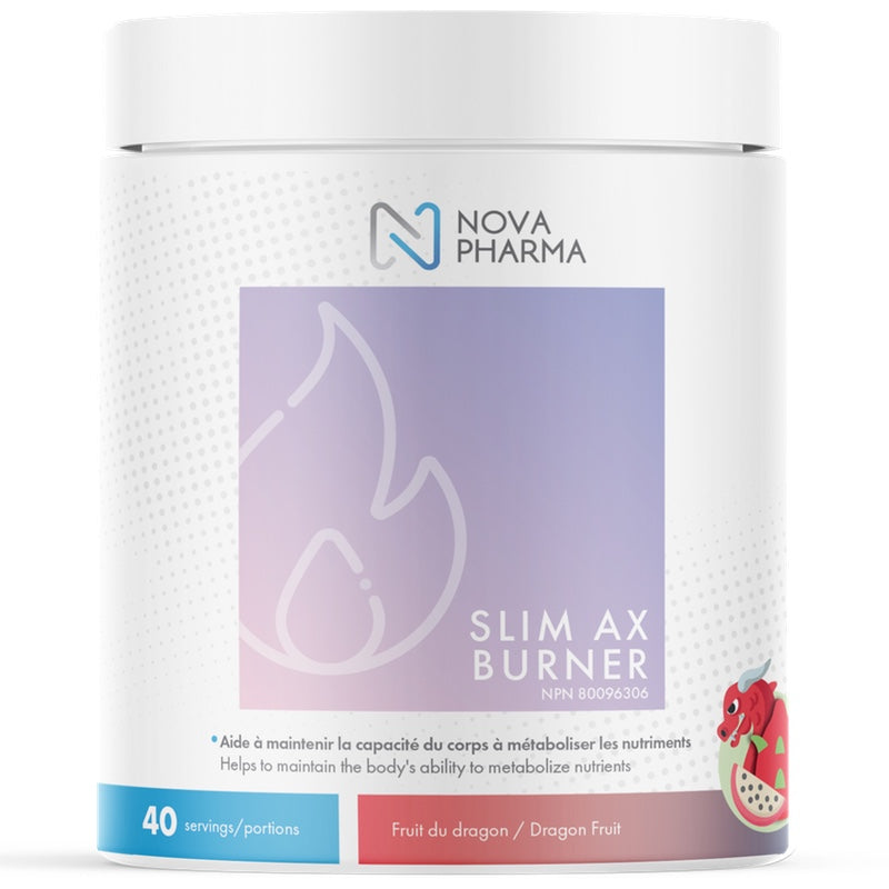 Nova Pharma Slim AX Burner - 40 Servings Dragon Fruit - Weight Loss Supplements - Hyperforme.com