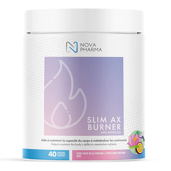Nova Pharma Slim AX Burner - 40 Servings Lotus Passion Fruit - Weight Loss Supplements - Hyperforme.com