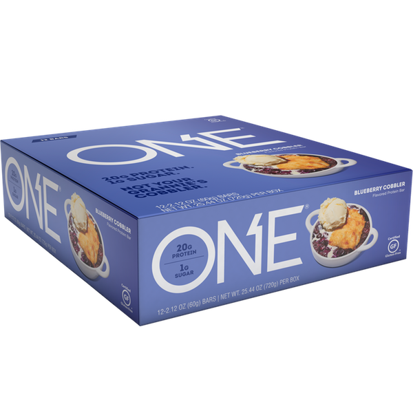 Oh Yeah One - 12 Bars Blueberry Cobbler - Protein Bars - Hyperforme.com