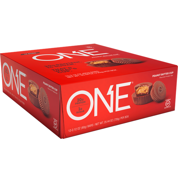 Oh Yeah One - 12 Bars Peanut Butter Cup - Protein Bars - Hyperforme.com