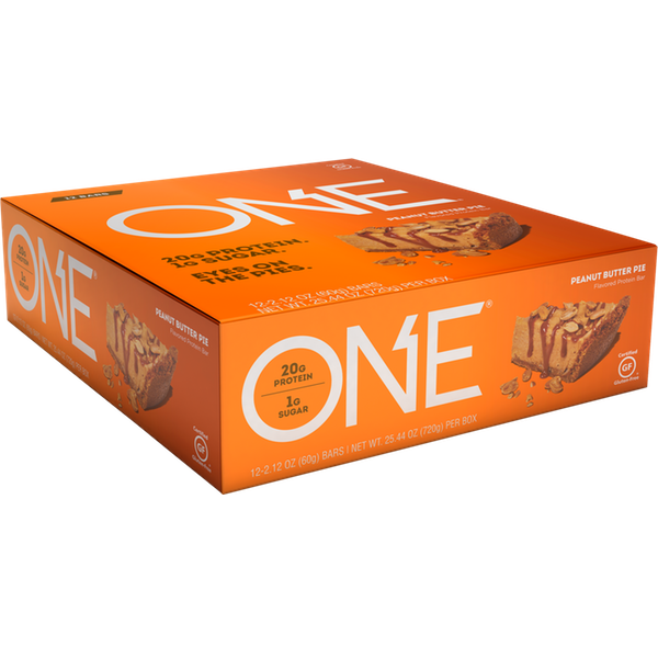 Oh Yeah One - 12 Bars Peanut Butter Pie - Protein Bars - Hyperforme.com