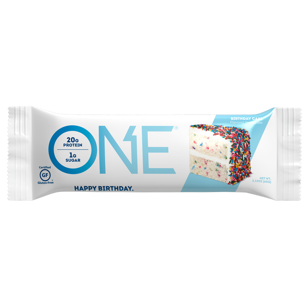 Oh Yeah One - 1 Bar Birthday Cake - Protein Bars - Hyperforme.com