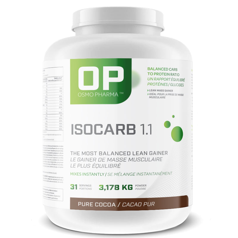 Osmo Pharma Isocarb - 7lb Cacao Pur - Protein Powder (weight Gainer) - Hyperforme.com
