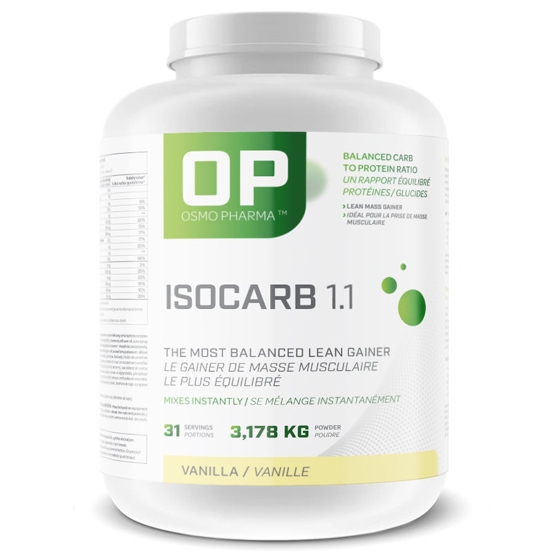 Osmo Pharma Isocarb - 7lb Vanille - Protein Powder (weight Gainer) - Hyperforme.com