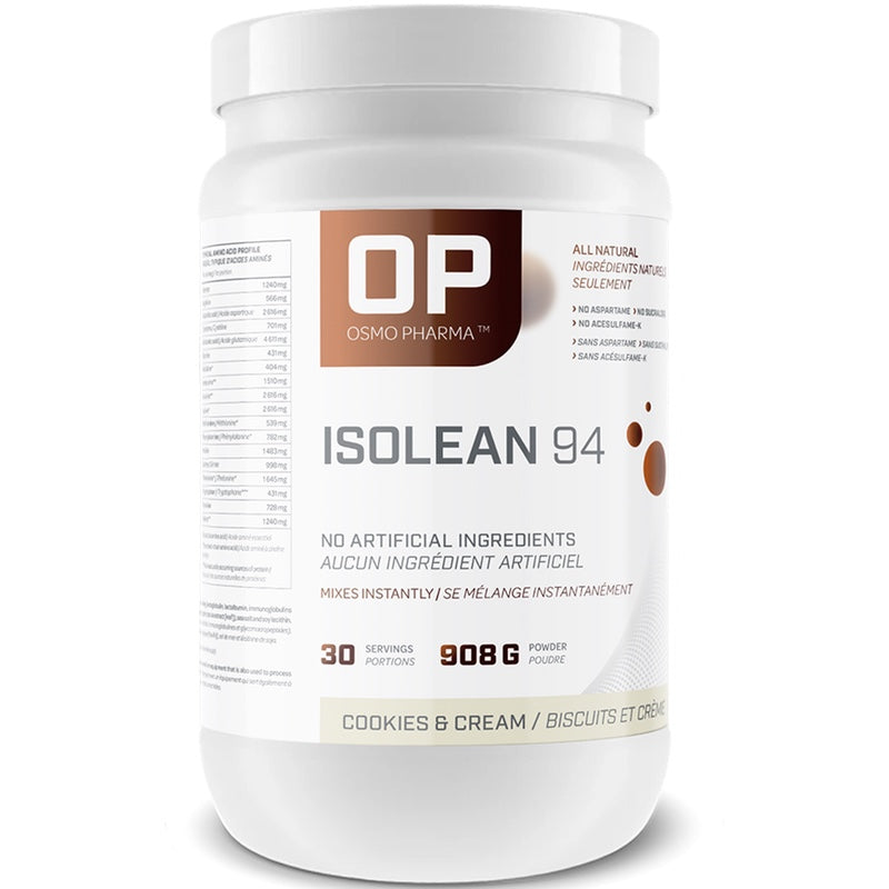 Osmo Pharma Isolean - 2lb Cookies and Cream - Protein Powder (Whey Isolate) - Hyperforme.com
