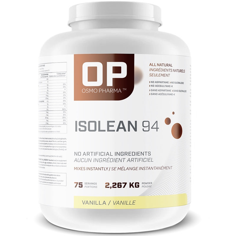 Osmo Pharma Isolean - 5lb Vanilla - Protein Powder (Whey Isolate) - Hyperforme.com