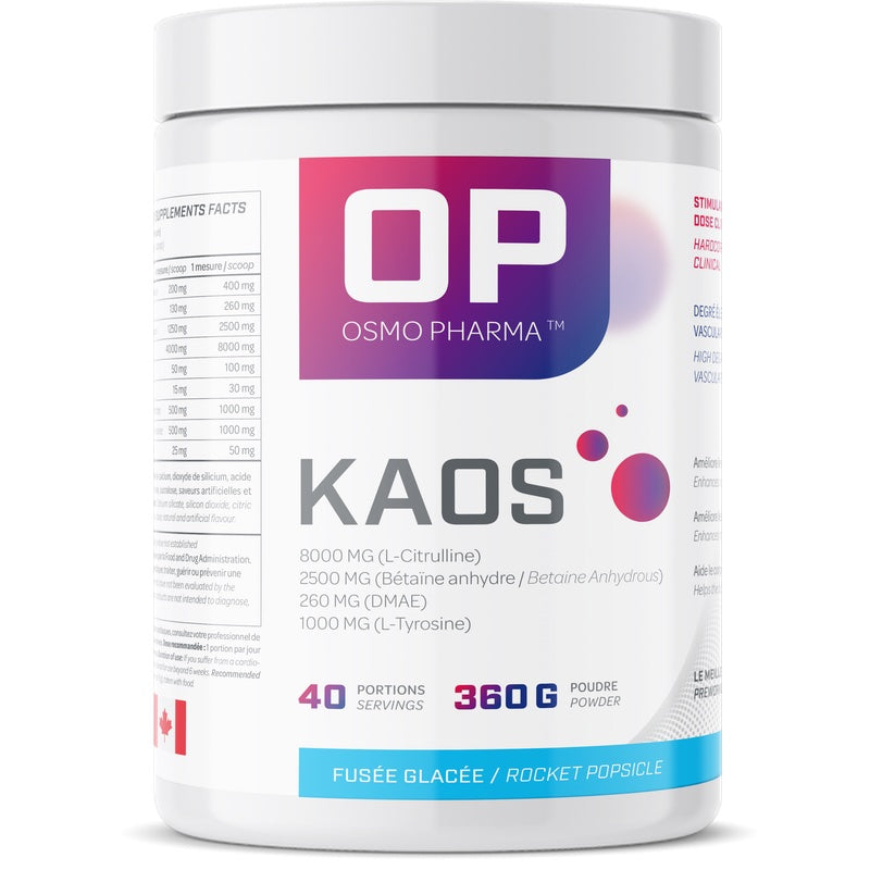 Osmo Pharma Pre-workout Kaos - 40 servings Rocket Popsicle - Pre-Workout - Hyperforme.com