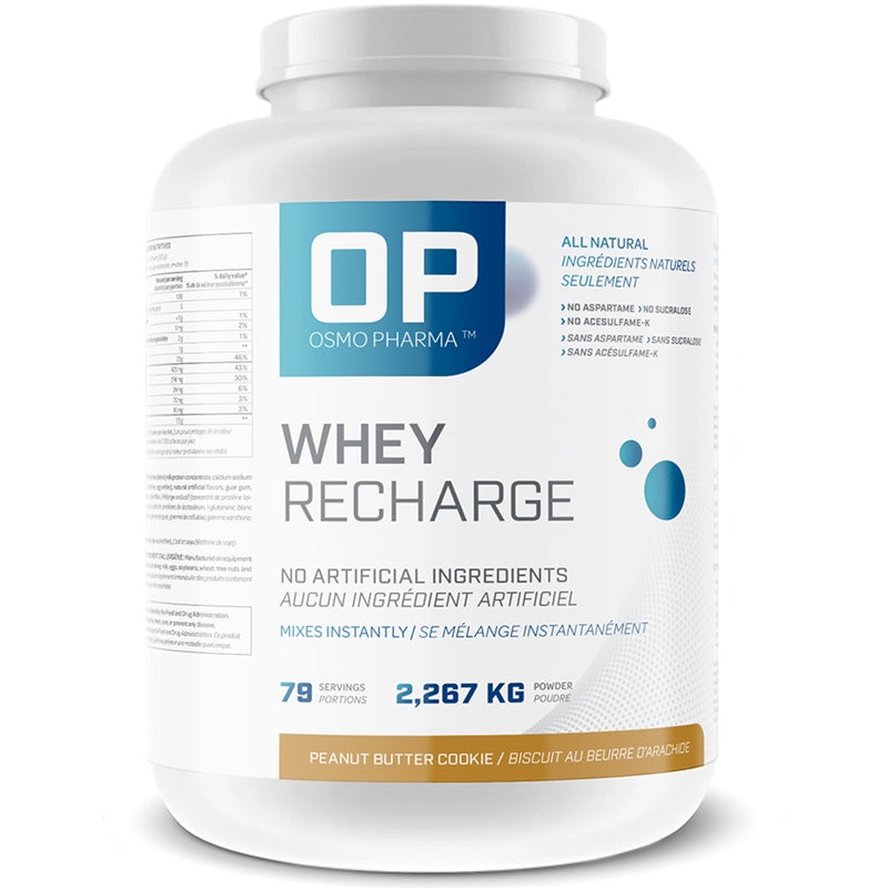 Osmo Pharma Whey Recharge - 5lb Peanut Butter Cookie - Protein Powder (Whey) - Hyperforme.com