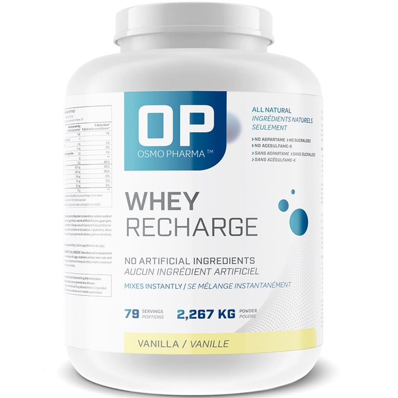 Osmo Pharma Whey Recharge - 5lb Vanilla - Protein Powder (Whey) - Hyperforme.com