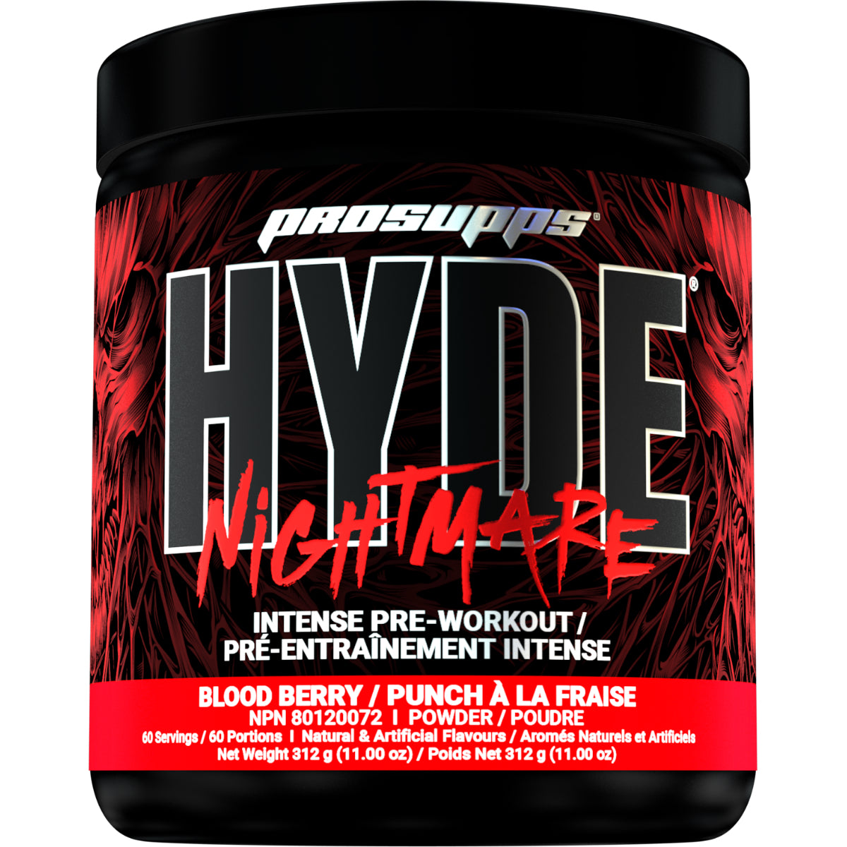 Prosupps Hyde Nightmare PreWorkout 60 Servings