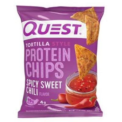 Quest Protein Chips - Tortilla Style Spicy Sweet Chili - Snacks - Hyperforme.com