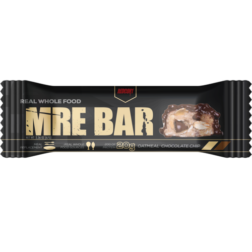 Redcon1 MRE Meal Replacement Bar - 1 Bar Oatmeal Chocolate Chip - Protein Bars - Hyperforme.com