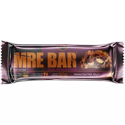 Redcon1 MRE Meal Replacement Bar - 1 Bar Peanut Butter Jelly - Protein Bars - Hyperforme.com