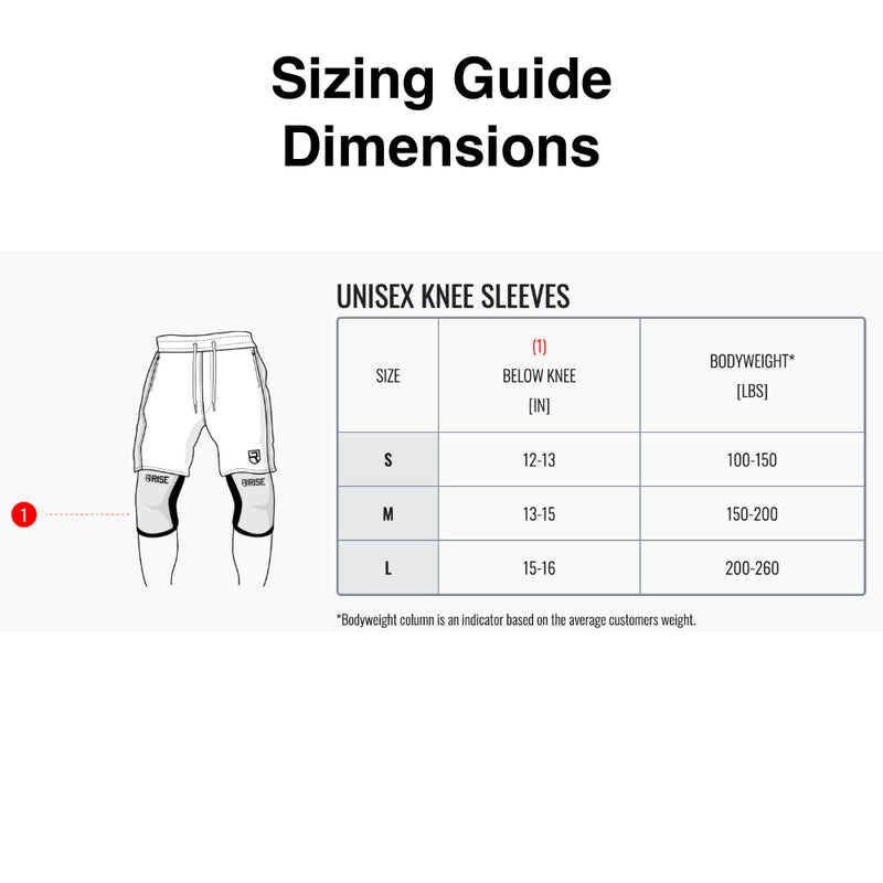 Rise Knee Sleeves - Apparel & Accessories - Hyperforme.com