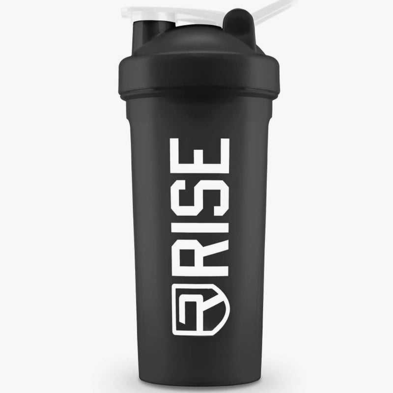 Rise Classic Shaker - 600ml Black - Water Bottles - Hyperforme.com