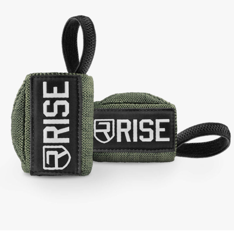 Rise Wrist Wraps - 18 Inch Army Green - Apparel & Accessories - Hyperforme.com