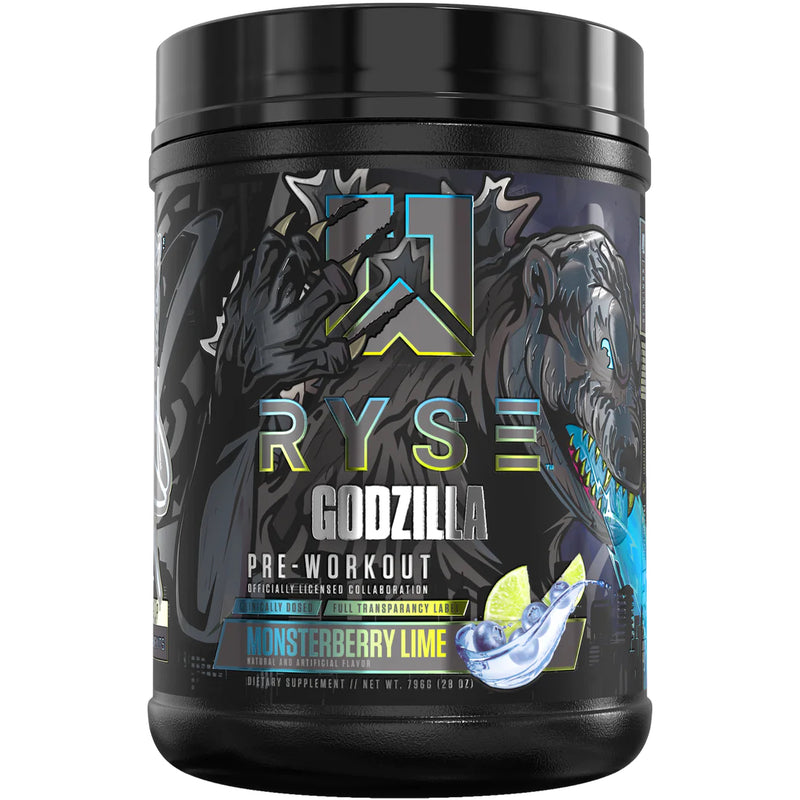 Ryse Godzilla Pre-Workout - 796g Monsterberry Lime - Pre-Workout - Hyperforme.com