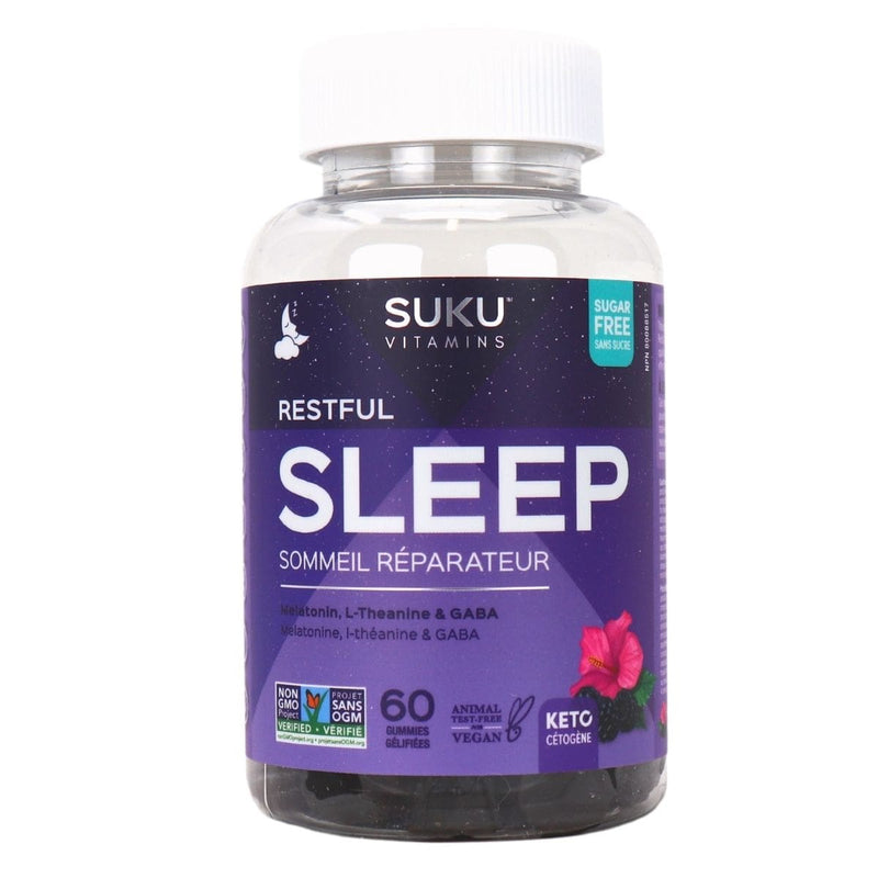 Suku Restful Sleep - 60 Gummies - Sleep Aid Supplements - Hyperforme.com