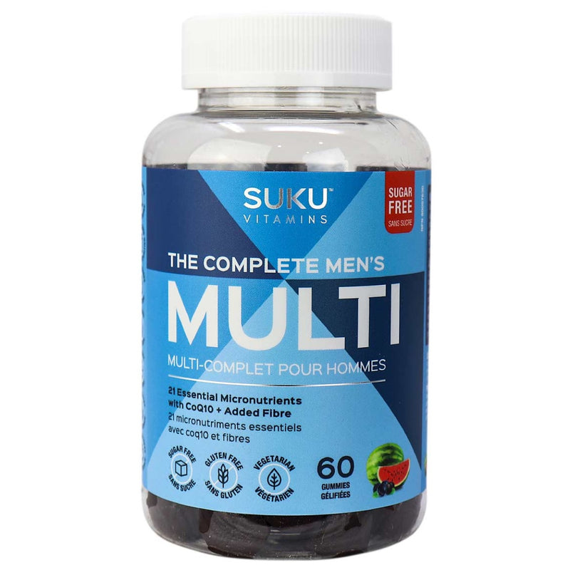 Suku The Complete Mens Multi - 60 Gummies - Vitamins and Minerals Supplements - Hyperforme.com