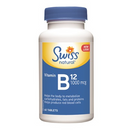 Swiss Natural Vitamin B12 1000mcg - 60 tabs - Vitamins and Minerals Supplements - Hyperforme.com