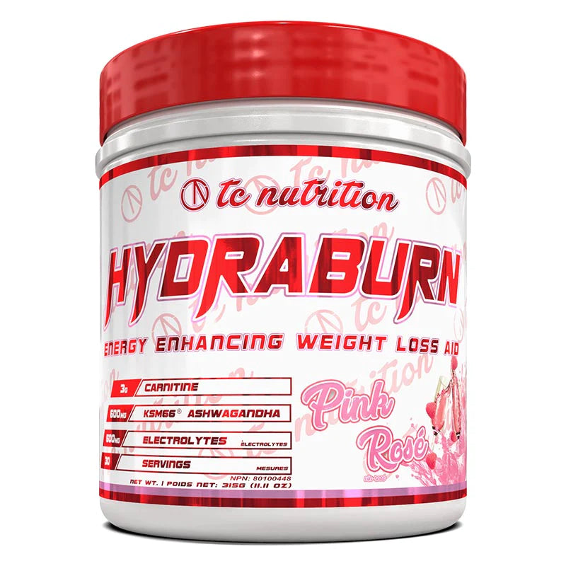 TC Nutrition Hydraburn - 30 Servings Pink Rosé - Pre-Workout - Hyperforme.com