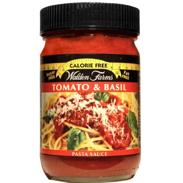 Walden Farms Pasta Sauce - 340ml Tomato Basil - Flavors & Spices - Hyperforme.com