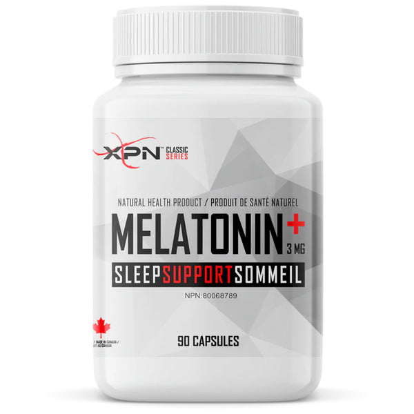 XPN Melatonin+ 3mg - 90 Caps - Sleep Aid Supplements - Hyperforme.com