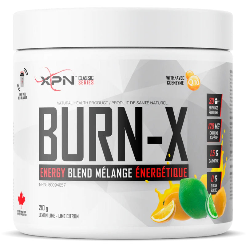 XPN Burn-X - 30 Servings Lemon Lime - Energy Burner - Hyperforme.com