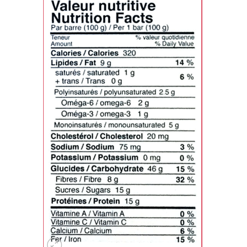 XPN Oatmeal Energy Bar - 15 Bars - Protein Bars - Hyperforme.com