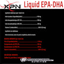 XPN Omega-3 EPA+DHA- Liquid Tropical Punch - 250ml - Omega 3 Supplements - Hyperforme.com